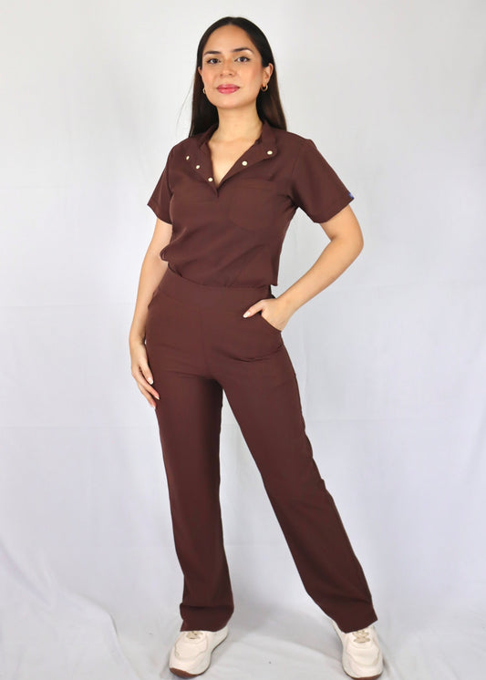 Uniforme Aline Chocolate