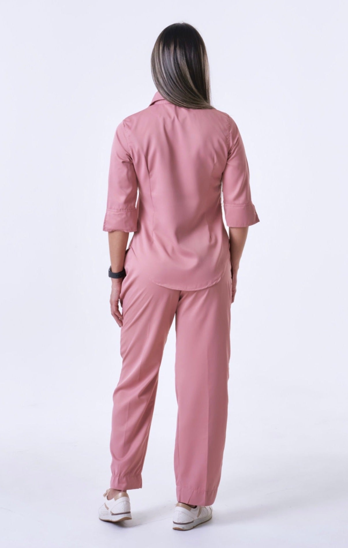 Uniforme Elise palo de rosa ÚLTIMOS TALLA M y L
