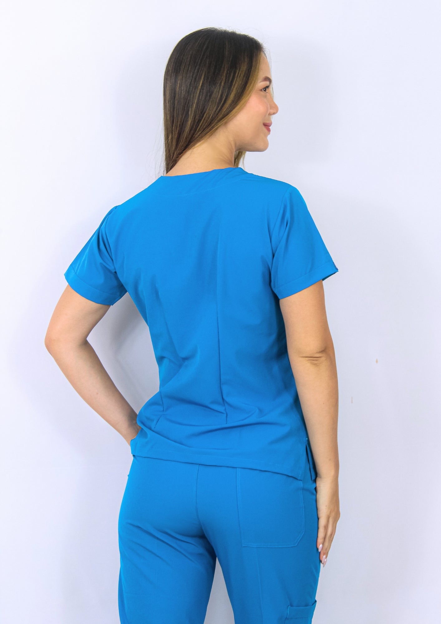 Uniforme Amelie Azul cerúleo
