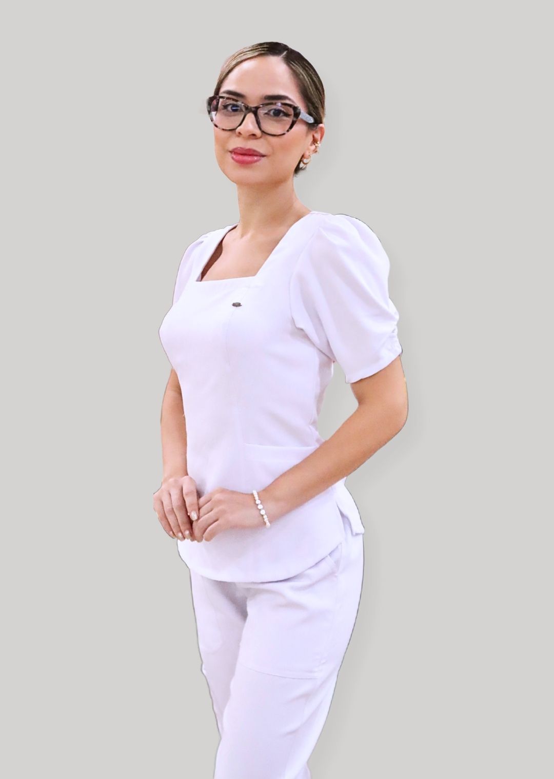 Uniforme Clarice blanco