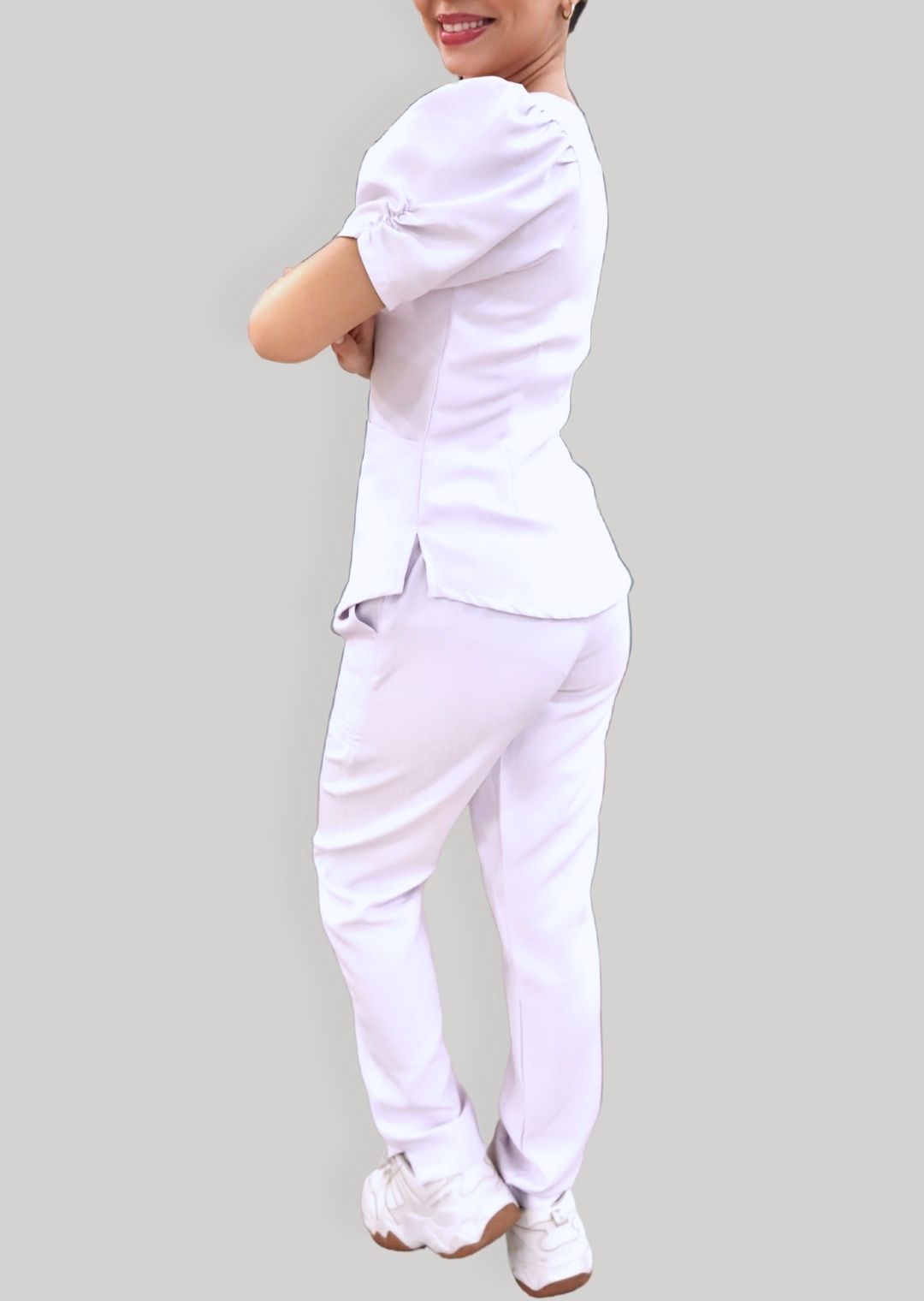 Uniforme Clarice blanco