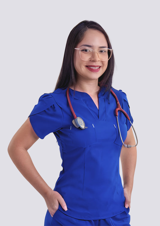 Uniforme Berenice Azul Rey