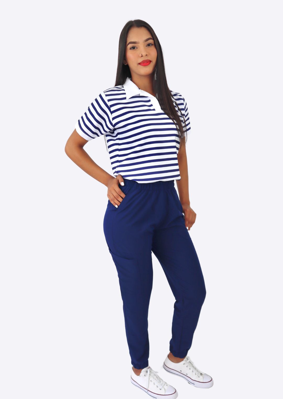 Uniforme Marina rayas