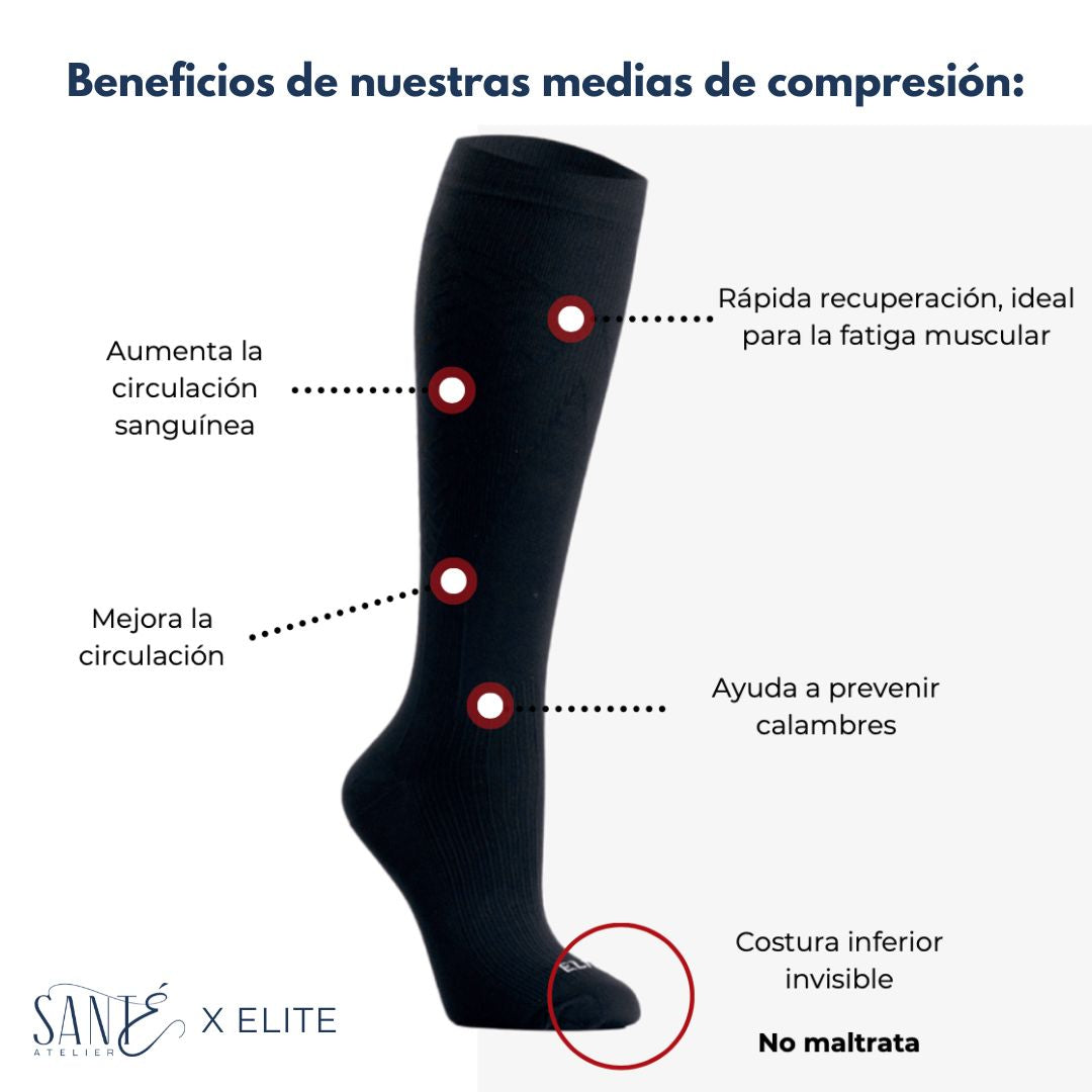 Medias de compresión talla S-M