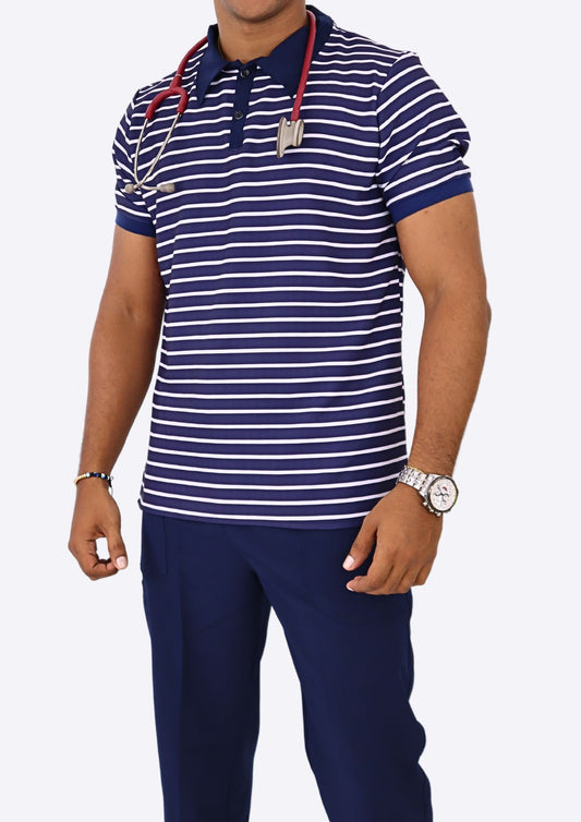 Uniforme Marine Blue ÚLTIMO TALLA S