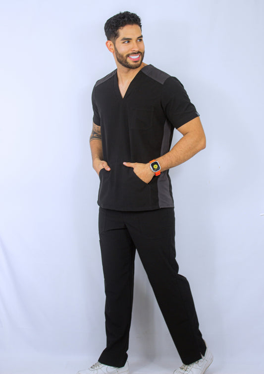 Uniforme New Classic Negro + gris