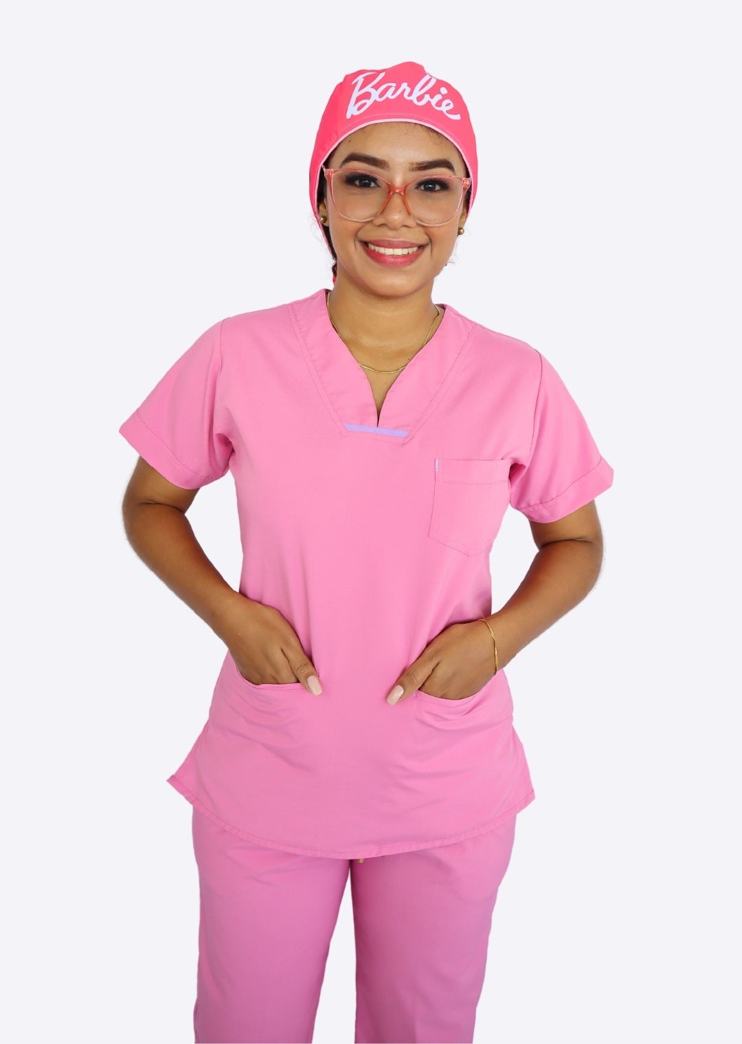 Uniforme Amelie Rosado ÚLTIMO TALLA L