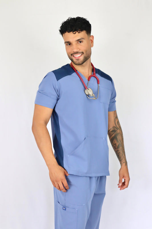 Uniforme New Classic Azul celeste