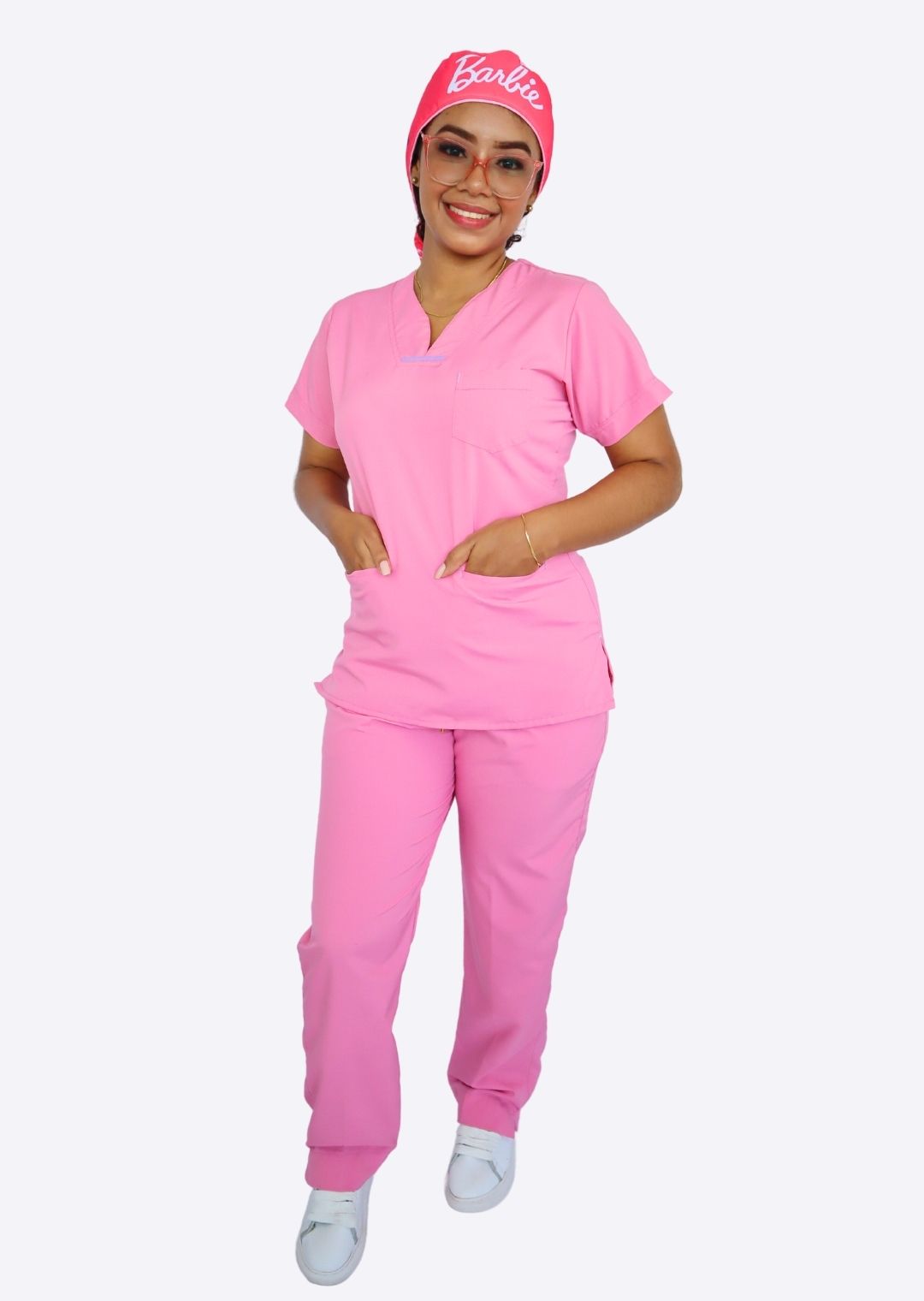 Uniforme Amelie Rosado ÚLTIMO TALLA L