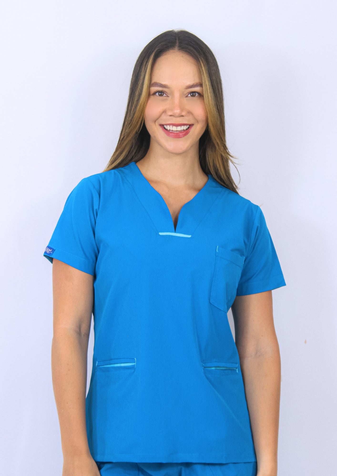Uniforme Amelie Azul cerúleo