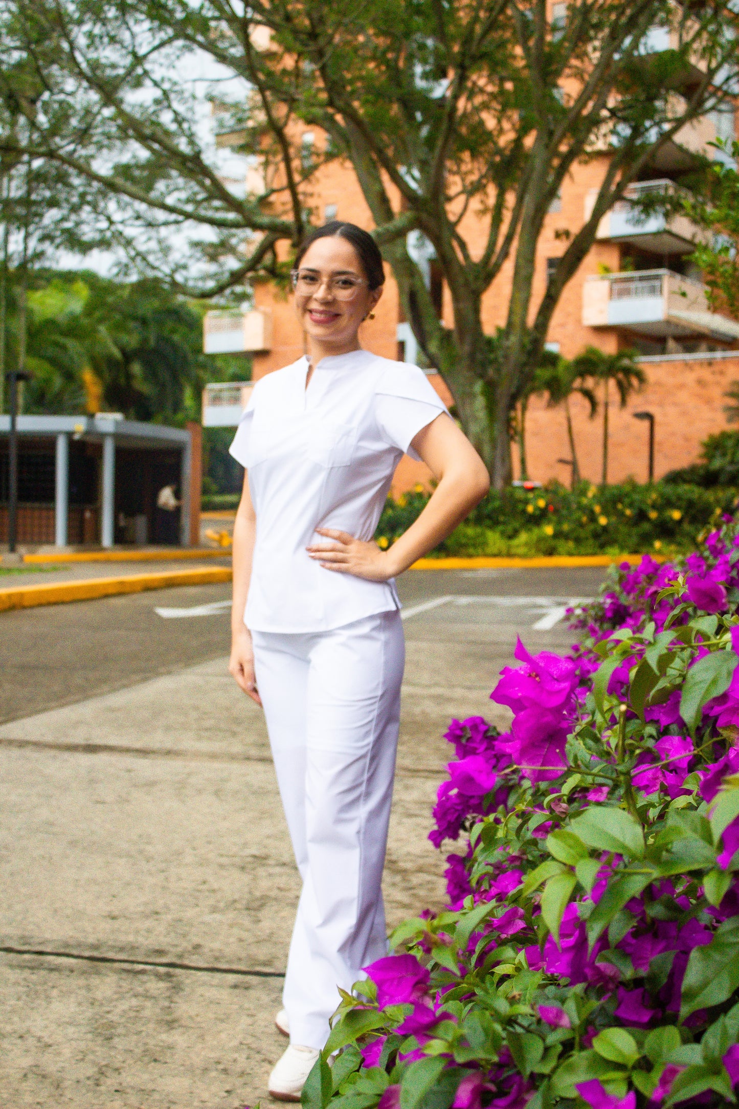 Uniforme Berenice Blanco