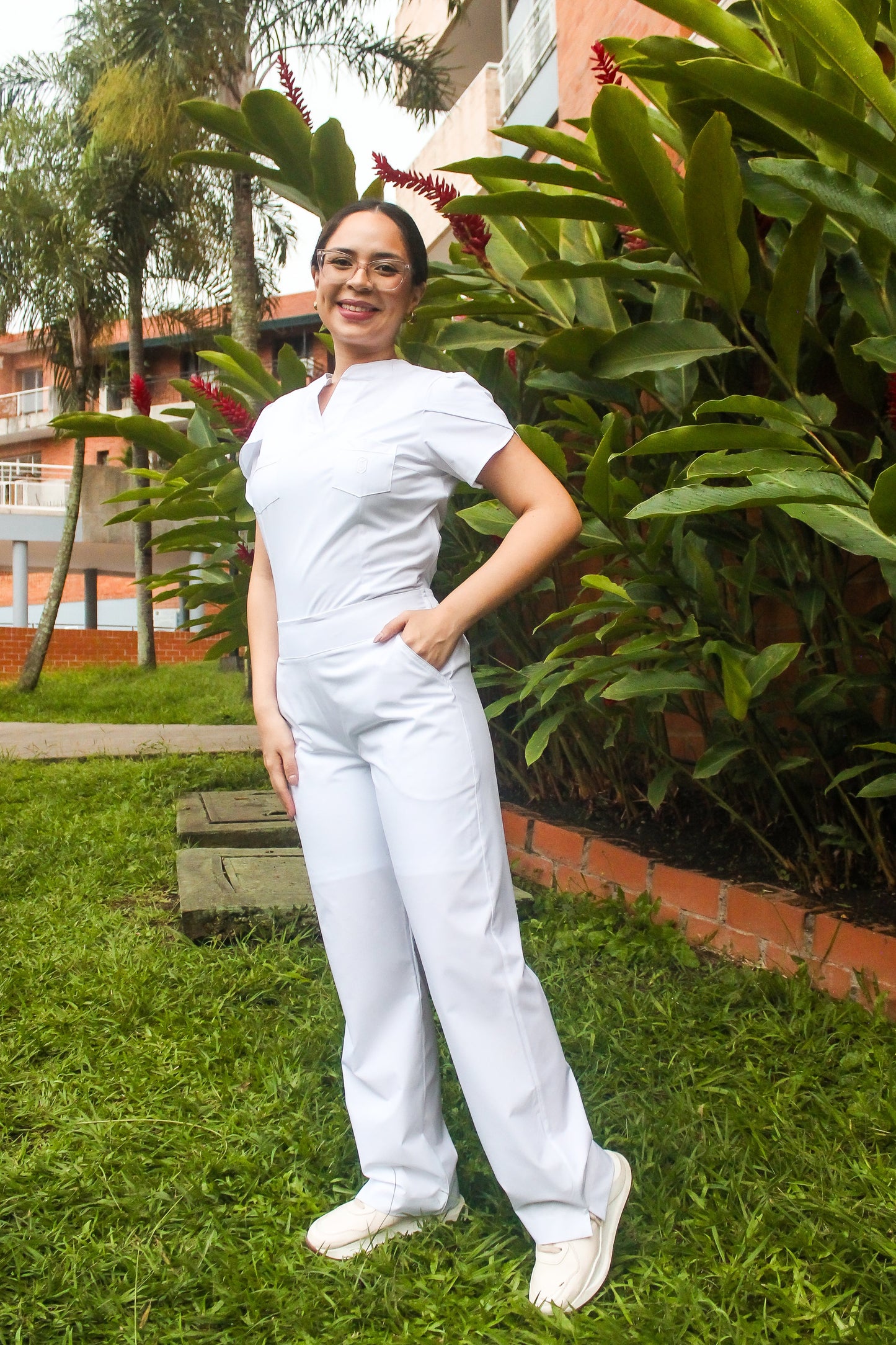 Uniforme Berenice Blanco
