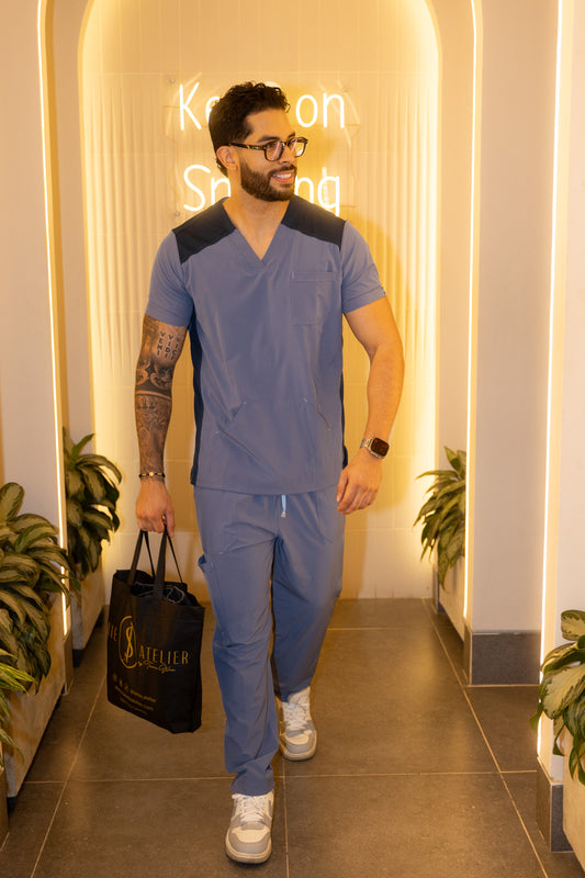 Uniforme New Classic Azul celeste