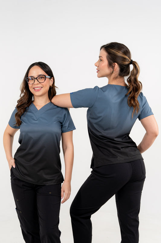 Blusa Medianoche Antifluido stretch