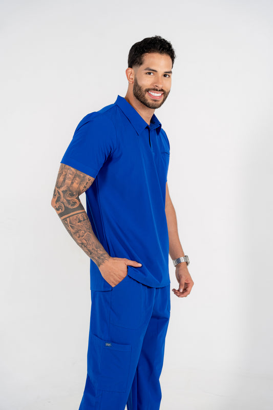 Uniforme Louis azul rey - ÚLTIMOS