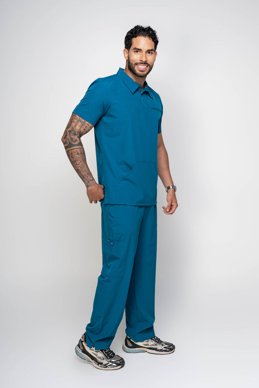 Uniforme Louis Azul Petróleo