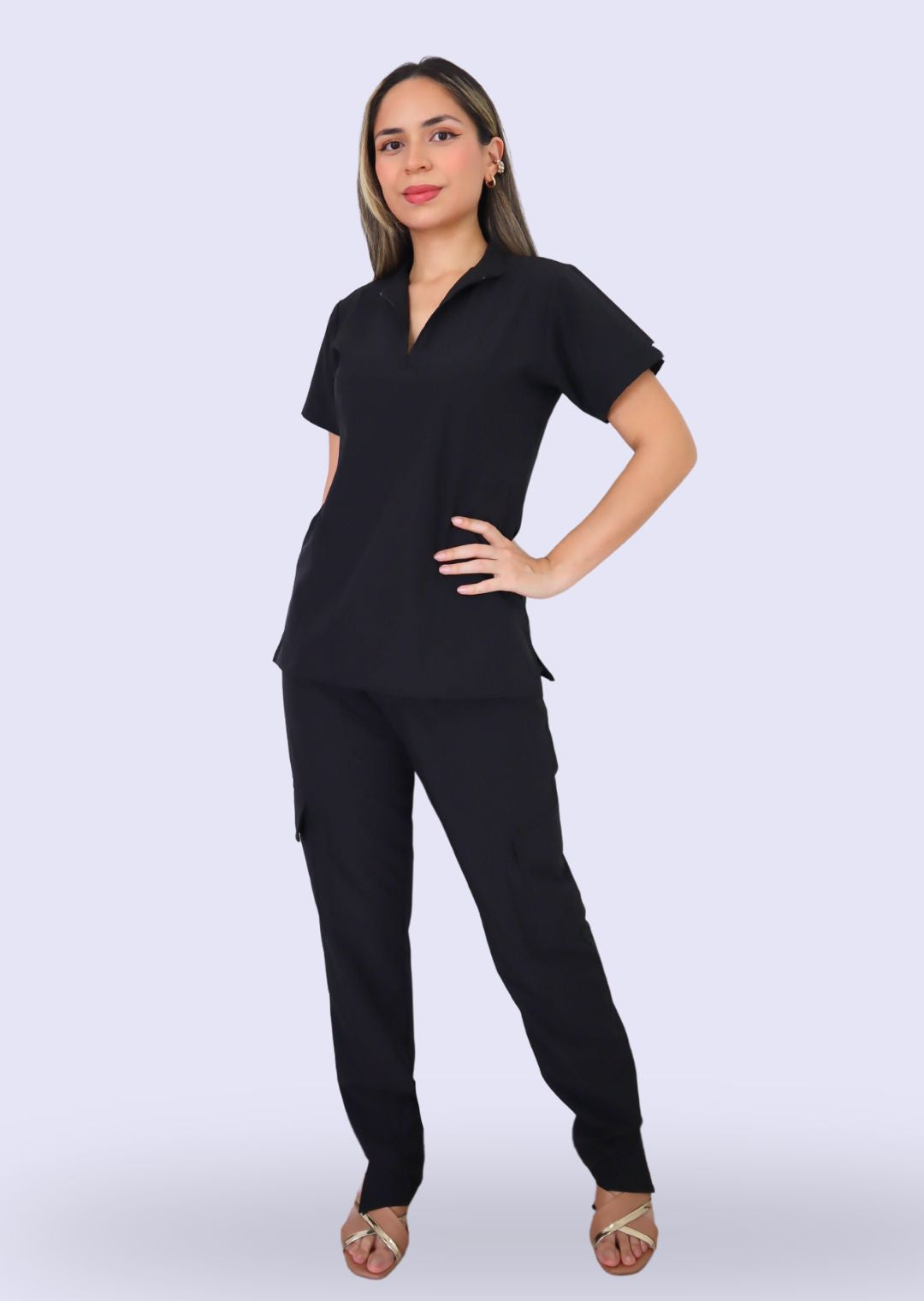 Uniforme Aline Negro ÚLTIMO TALLA XS