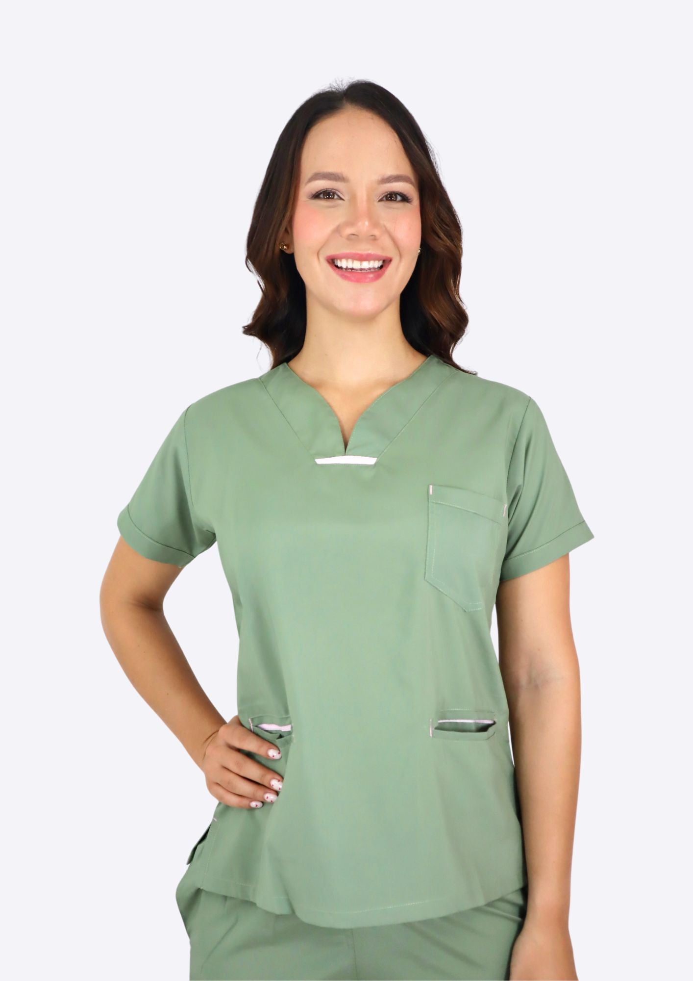 Uniforme Amelie Verde oliva