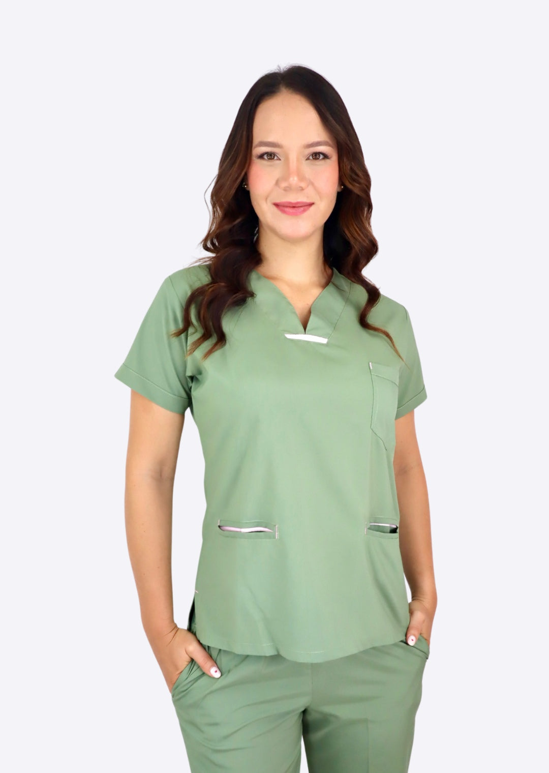 Uniforme Amelie Verde oliva