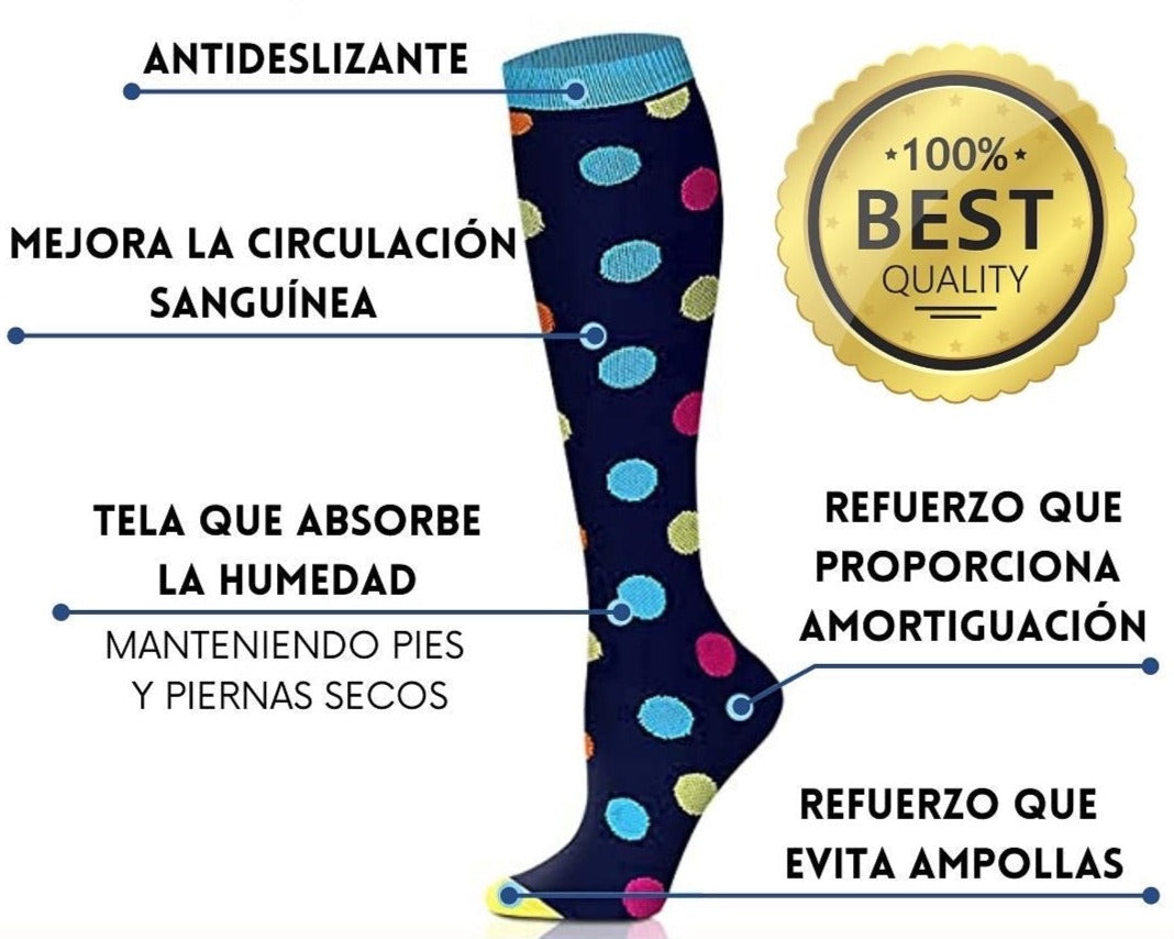 Medias de compresión talla L-XL
