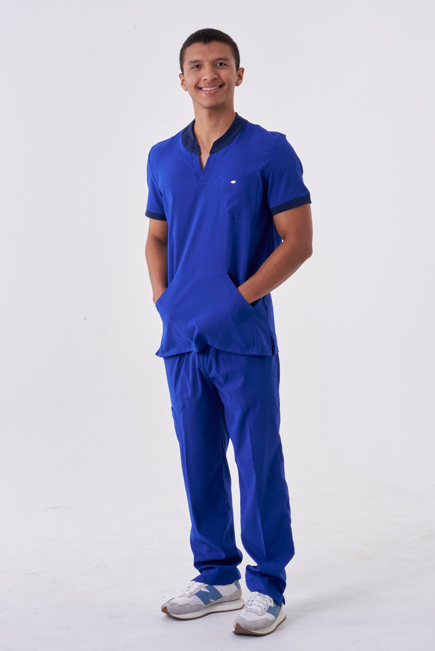Uniforme Noel Azul rey