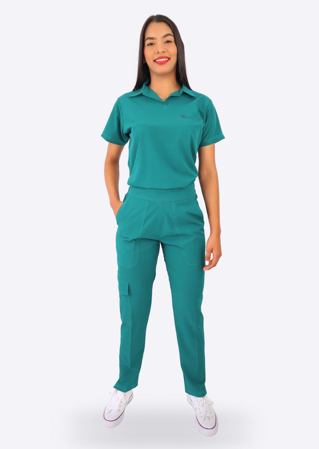 Uniforme Marina verde esmeralda ÚLTIMO TALLA XL