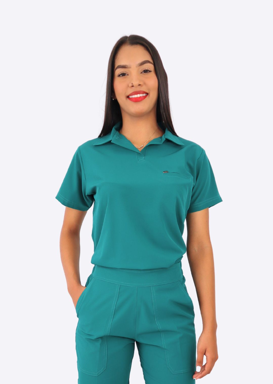 Uniforme Marina verde esmeralda ÚLTIMO TALLA XL