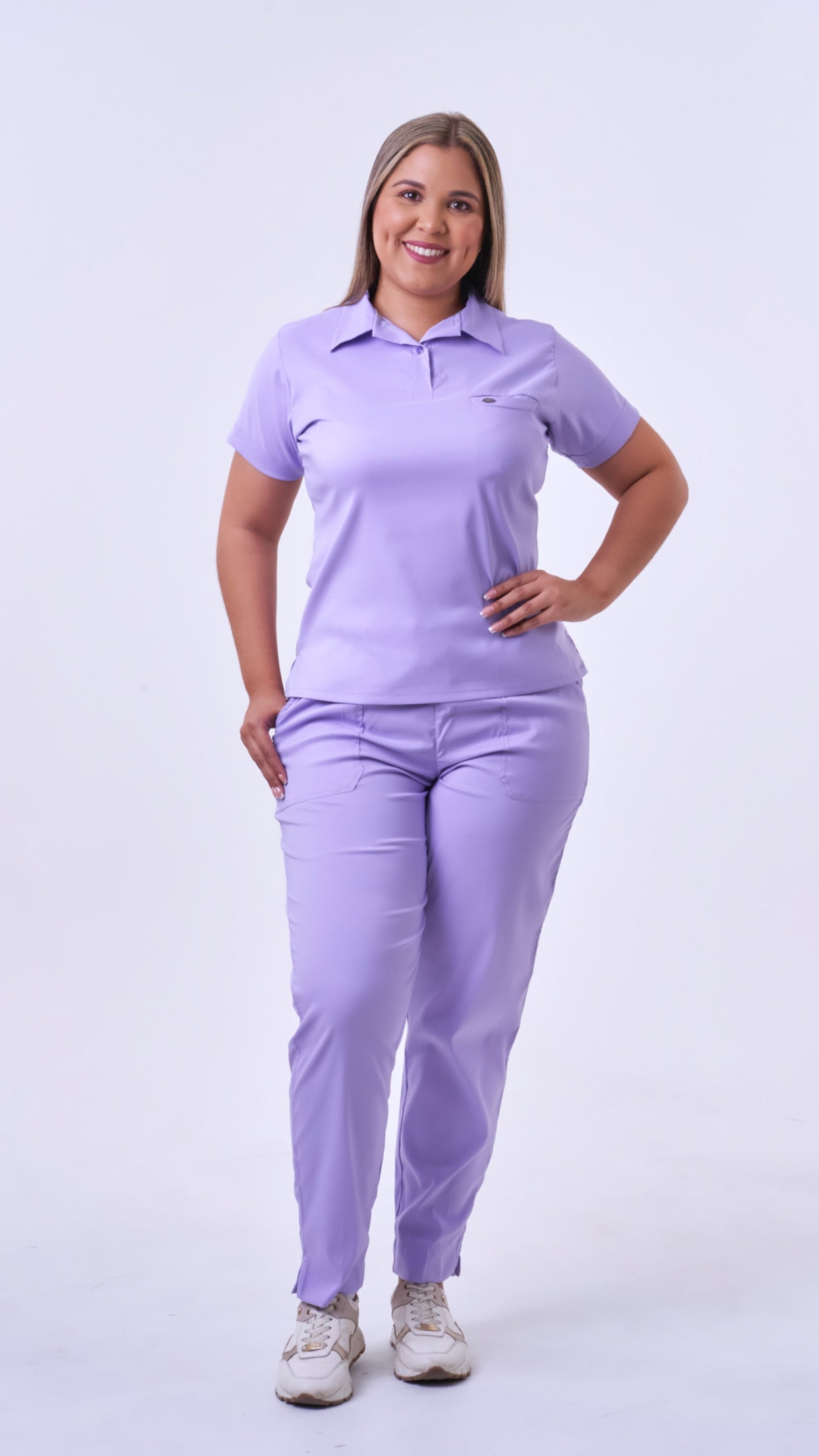 Uniforme Marina Lila