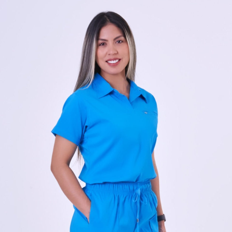 Uniforme Marina Azul aqua