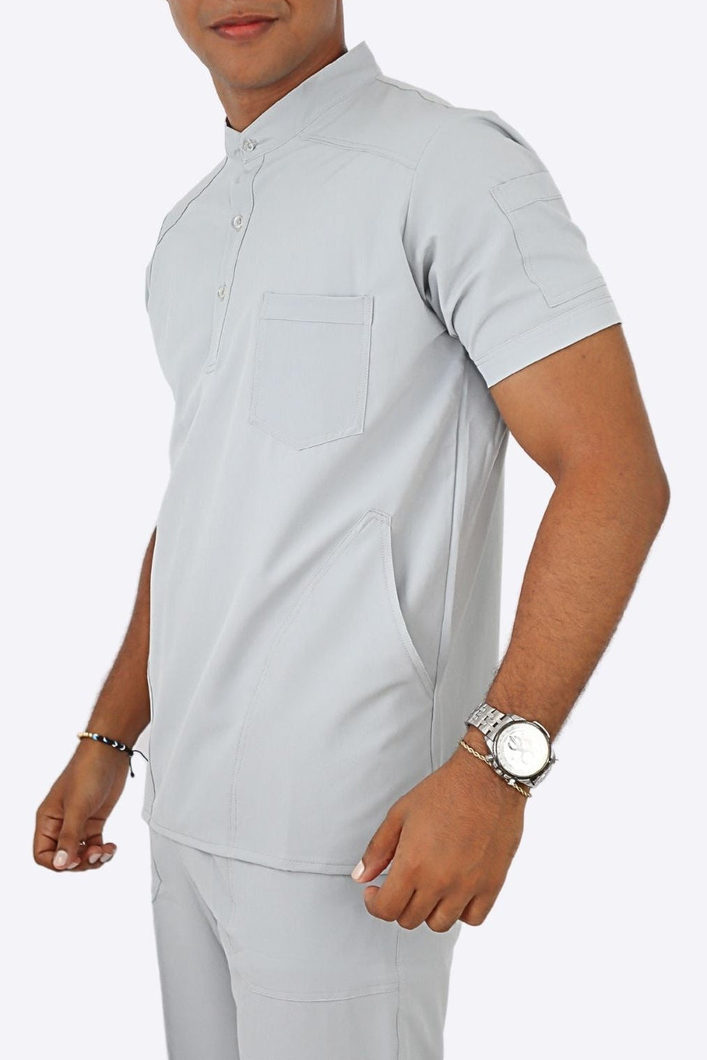 Uniforme Nerú gris claro ÚLTIMO TALLA M
