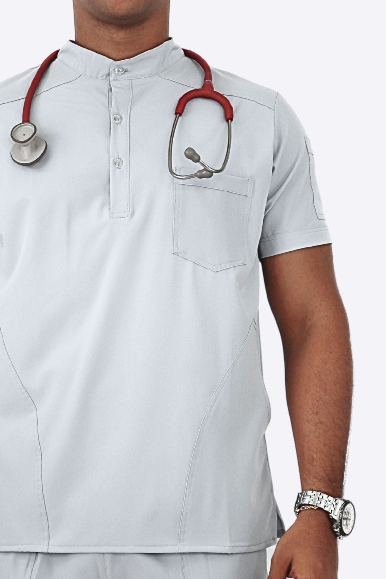 Uniforme Nerú gris claro ÚLTIMO TALLA M
