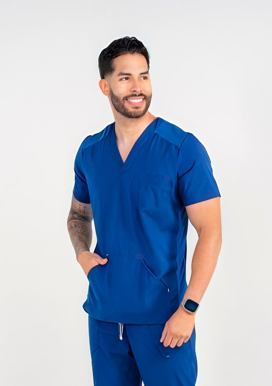 Uniforme New Classic azul rey