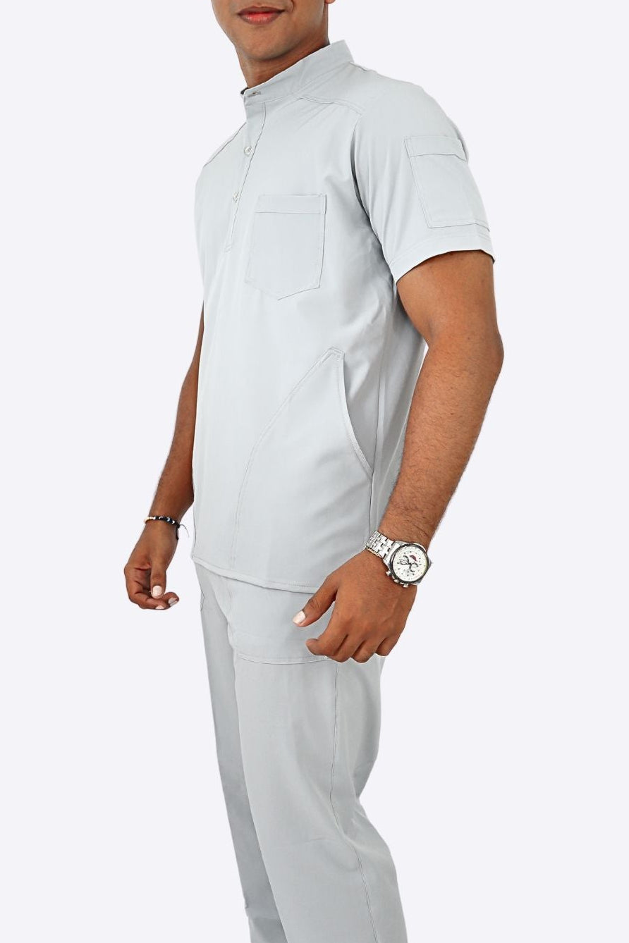 Uniforme Nerú gris claro ÚLTIMO TALLA M