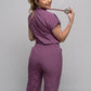 Uniforme Aline Mora pastel
