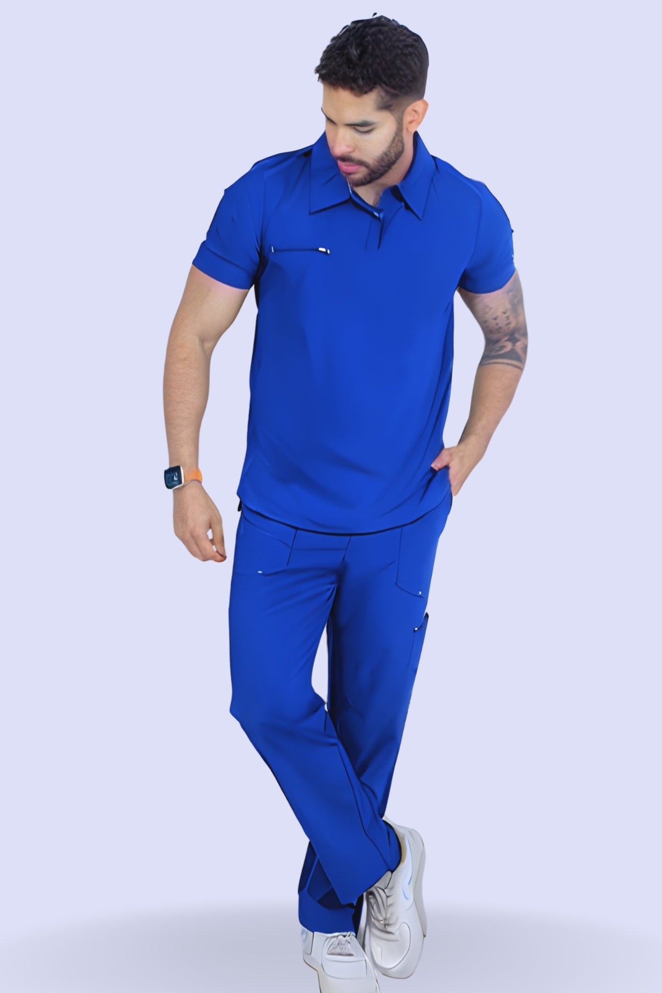 Uniforme Louis azul rey