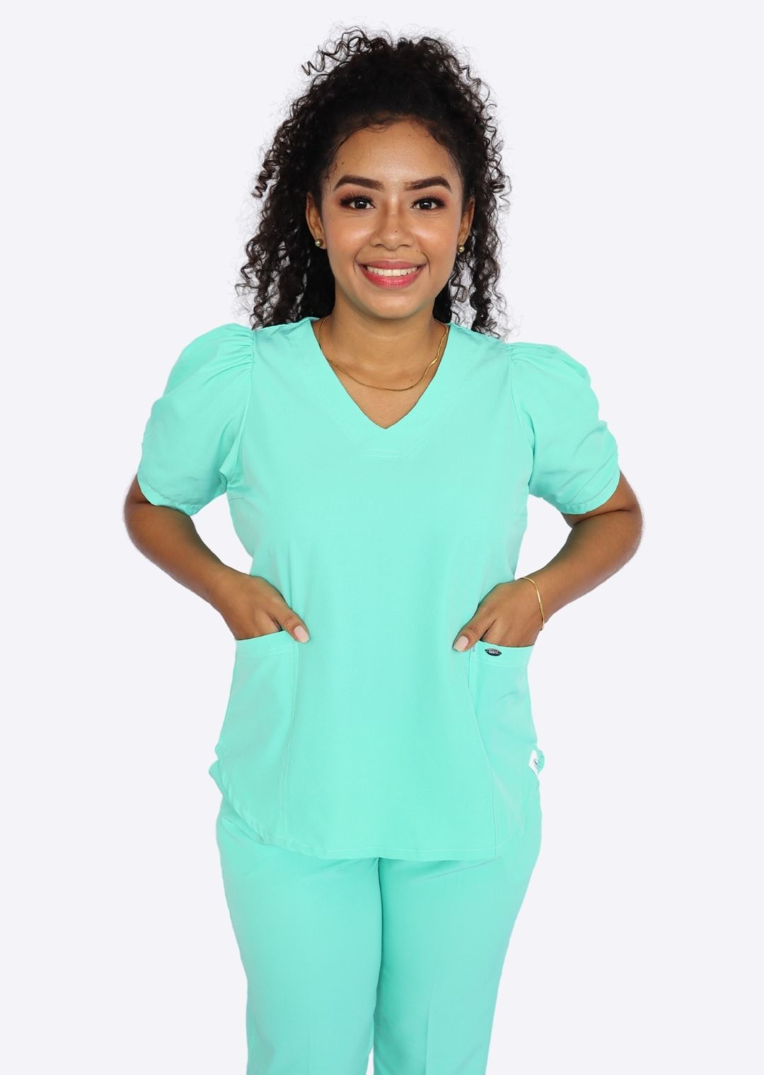 Uniforme Alice menta ÚLTIMO TALLA M