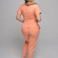 Uniforme Classic Dama color Mandarina