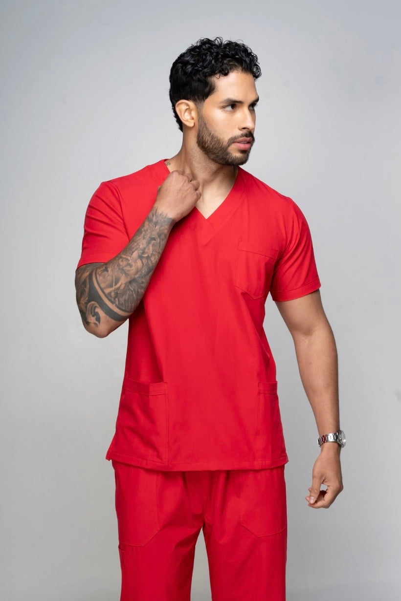 Uniforme Classic color Rojo