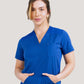 Uniforme Dama New Classic Azul rey - Tela Algodón Antifluido