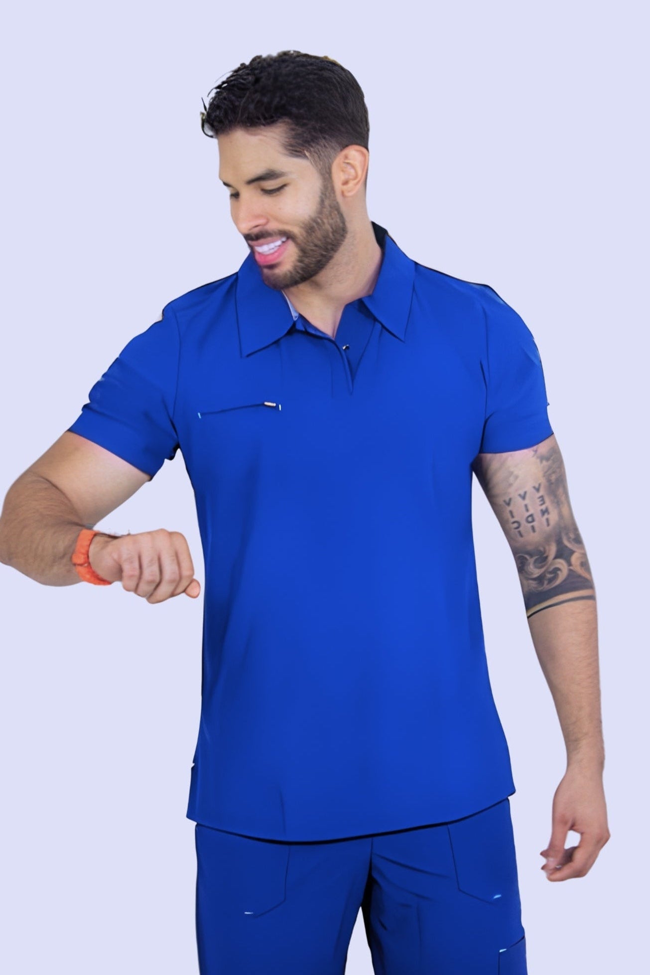 Uniforme Louis azul rey