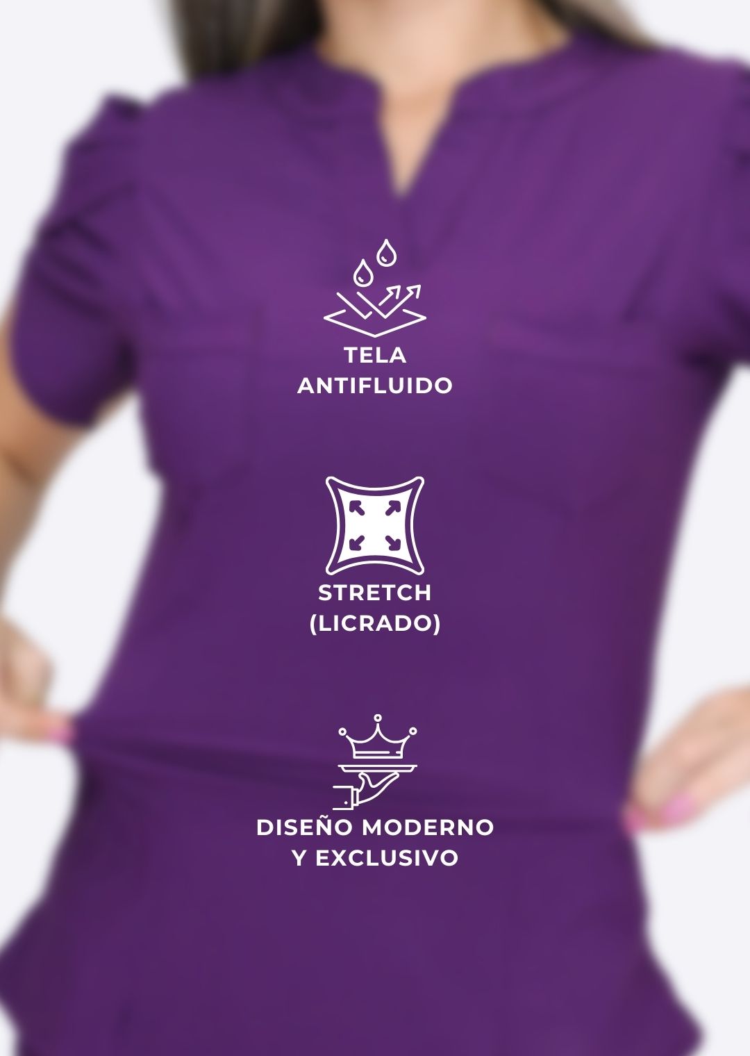Uniforme Berenice Morado