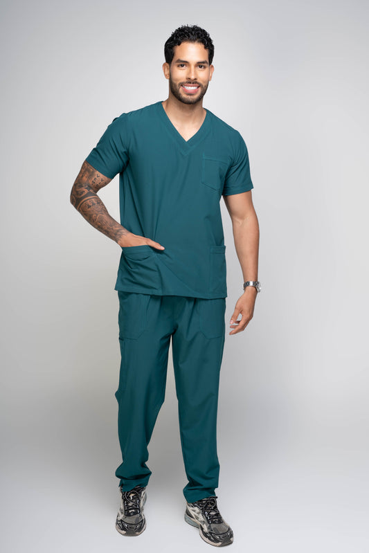 Uniforme Classic color Verde esmeralda