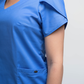 Uniforme Dama Emily Azul cielo - Tela Algodón Antifluido