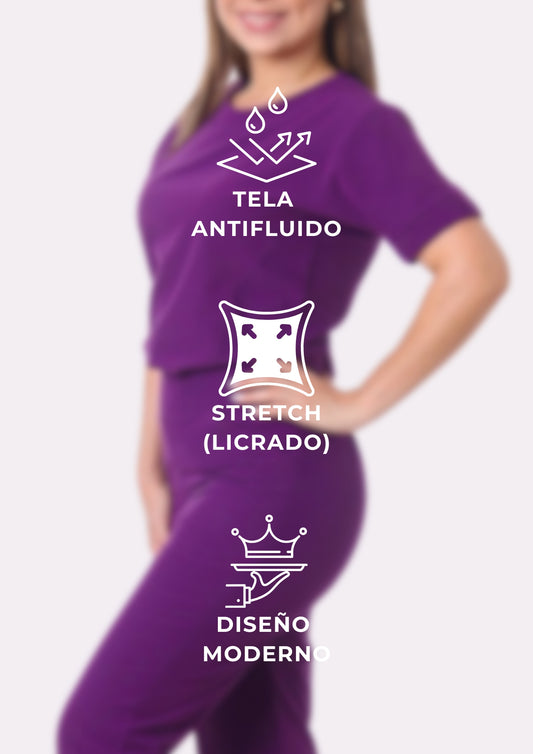 Uniforme Paris morado