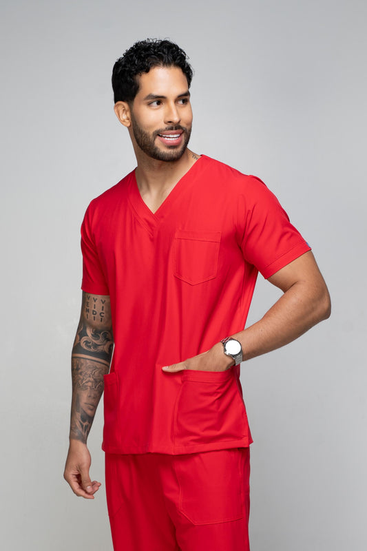 Uniforme Classic color Rojo