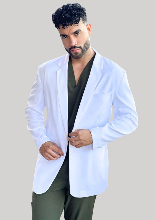 Bata estilo blazer Antifluido