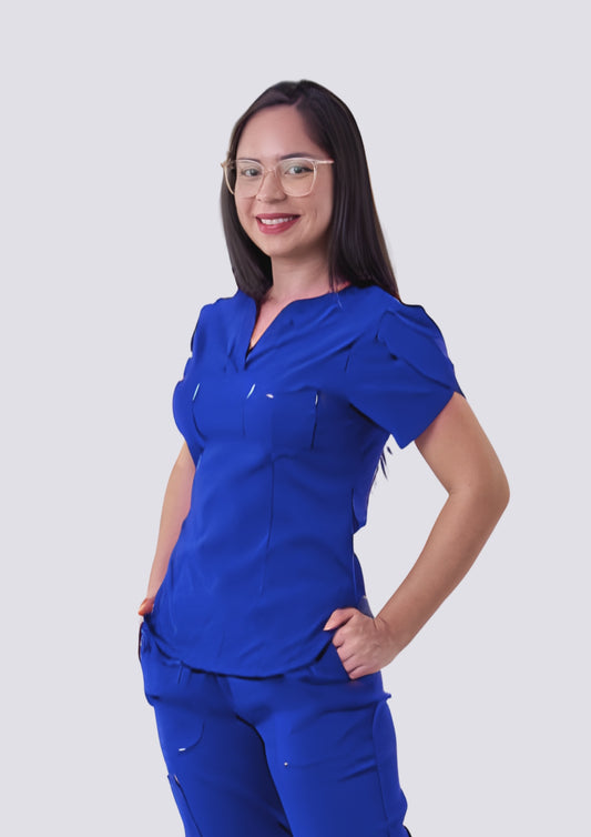 Uniforme Berenice Azul Rey
