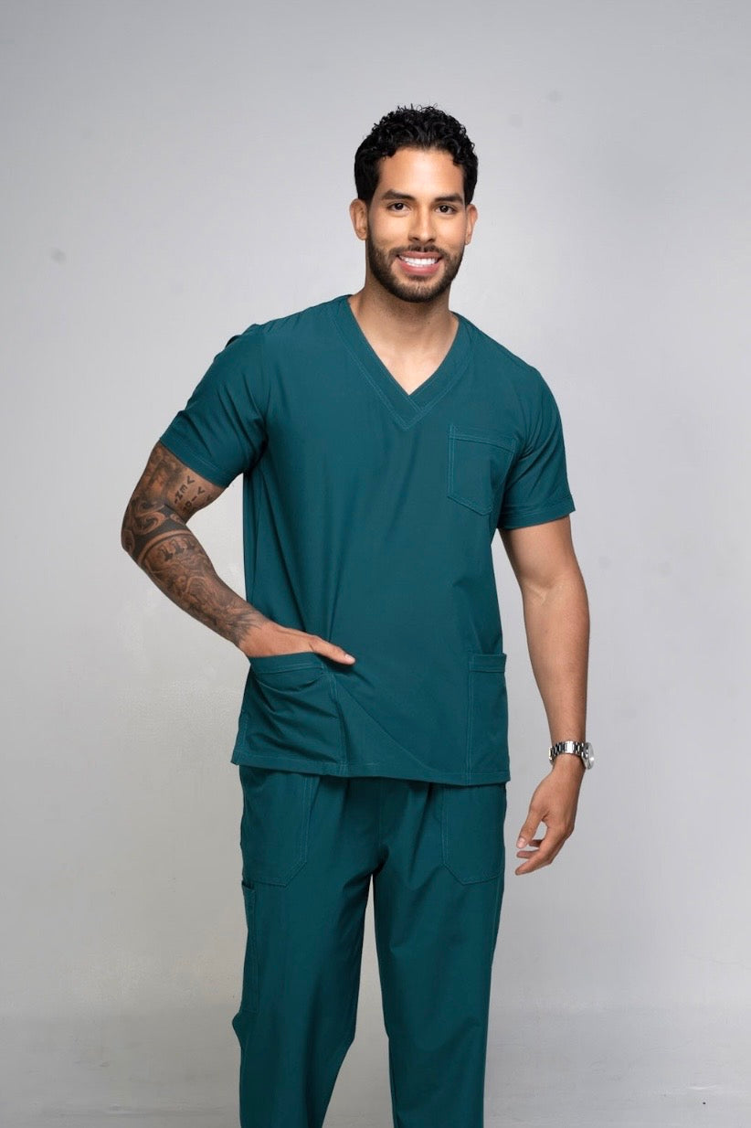 Uniforme Classic color Verde esmeralda