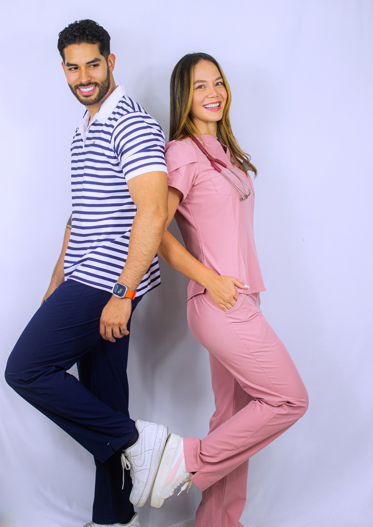 Uniforme Berenice Palo de rosa