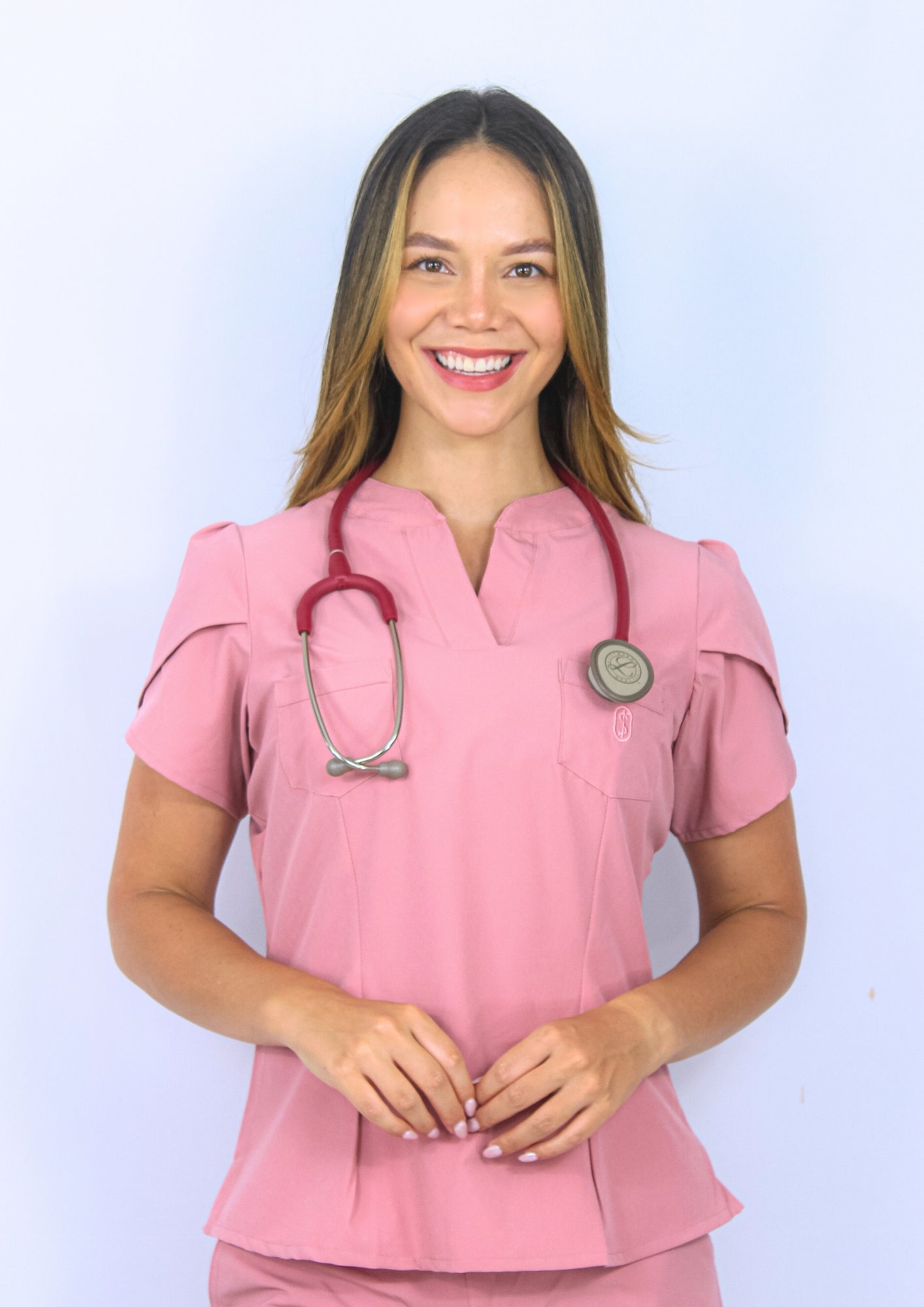 Uniforme Berenice Palo de rosa